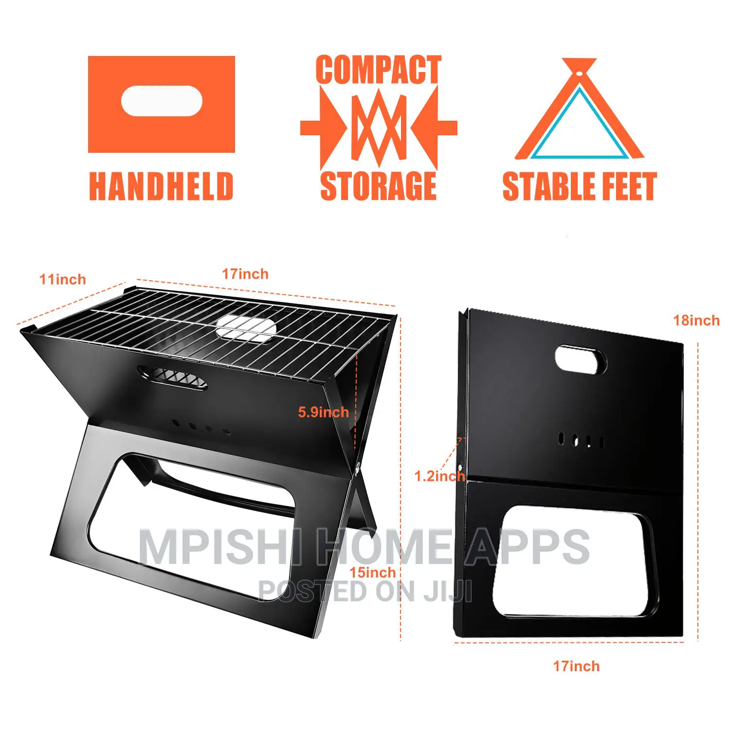 Portable Barbeque Grill