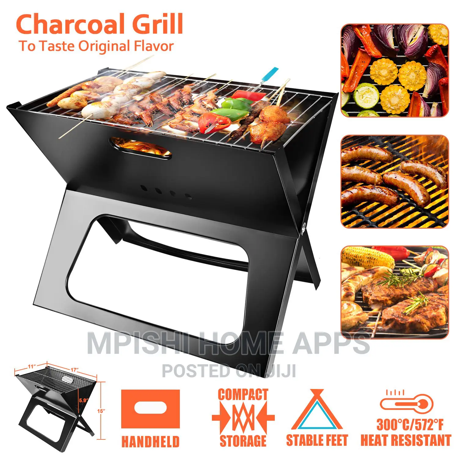Portable Barbeque Grill
