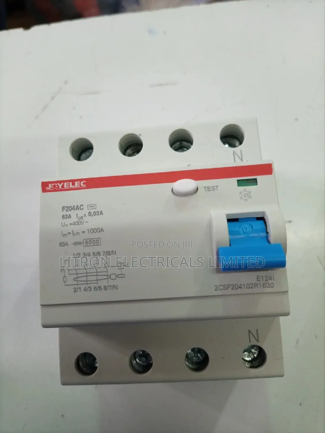 Earth Leakage Circuit Breaker 4P