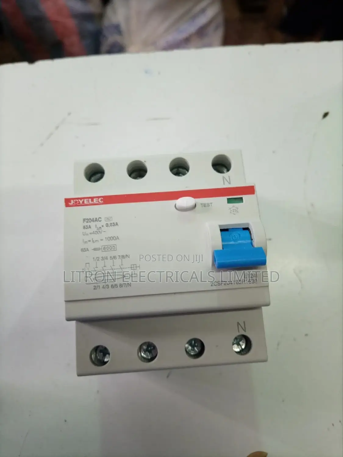 Earth Leakage Circuit Breaker 4P