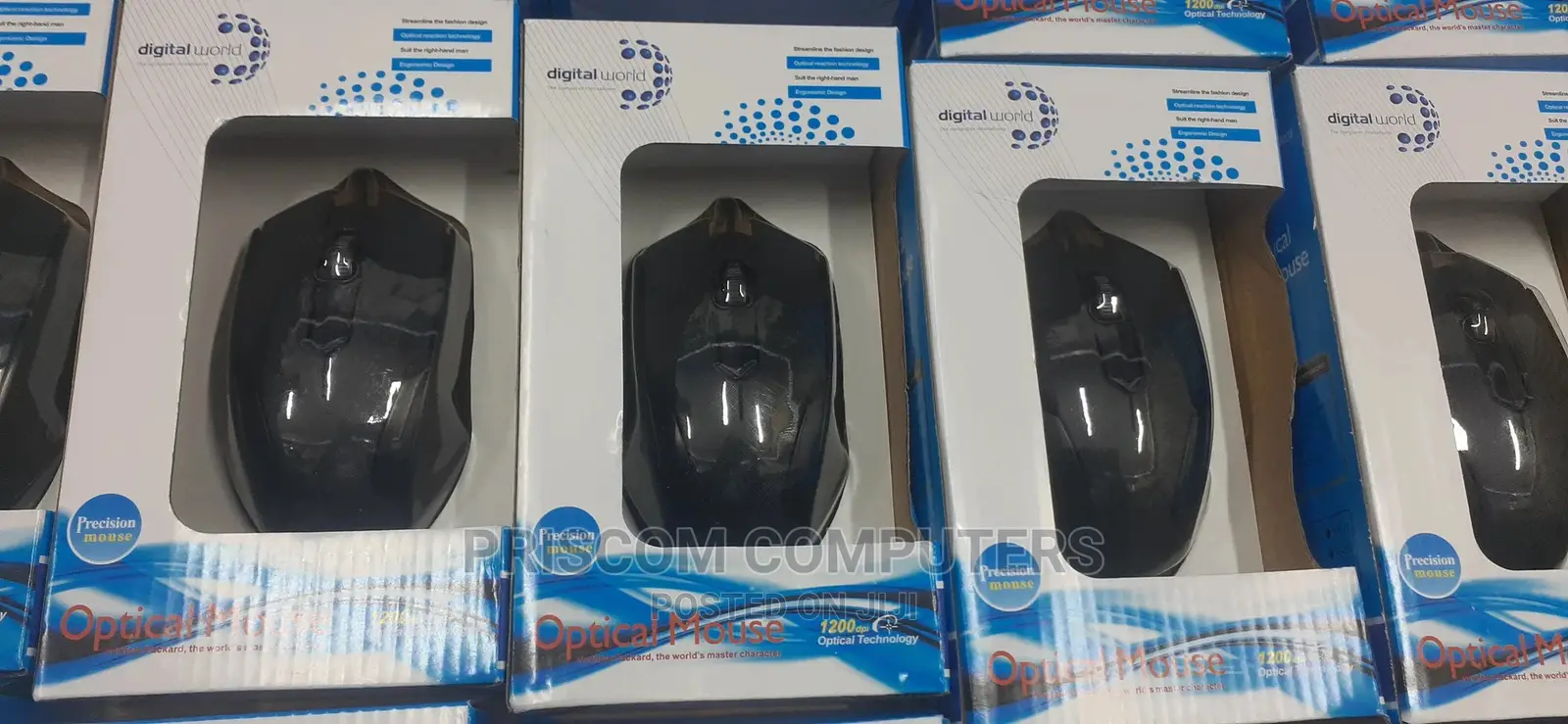 Wired Optical Mouse - USB PORT 2.0