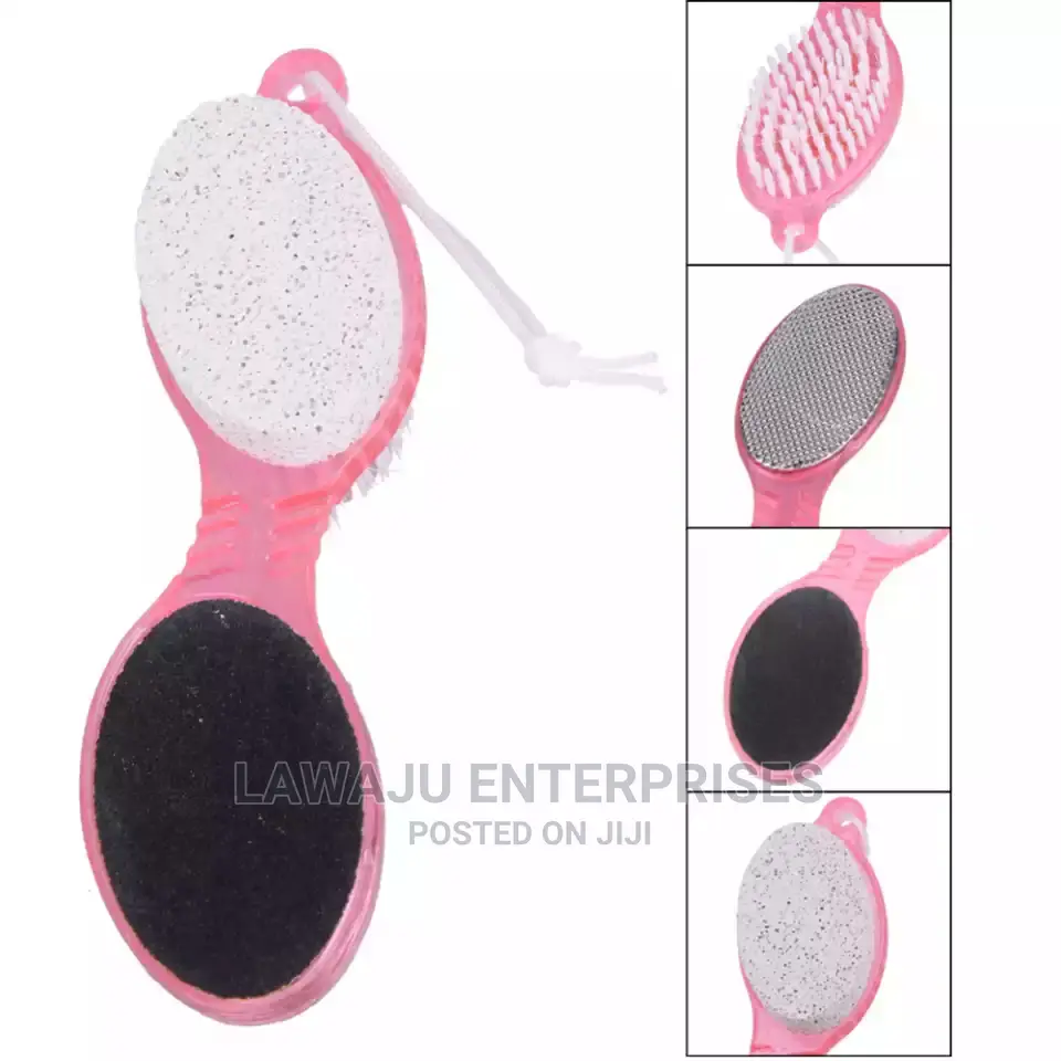 4in1 Foot Care Stone Callus Brush Scrubber
