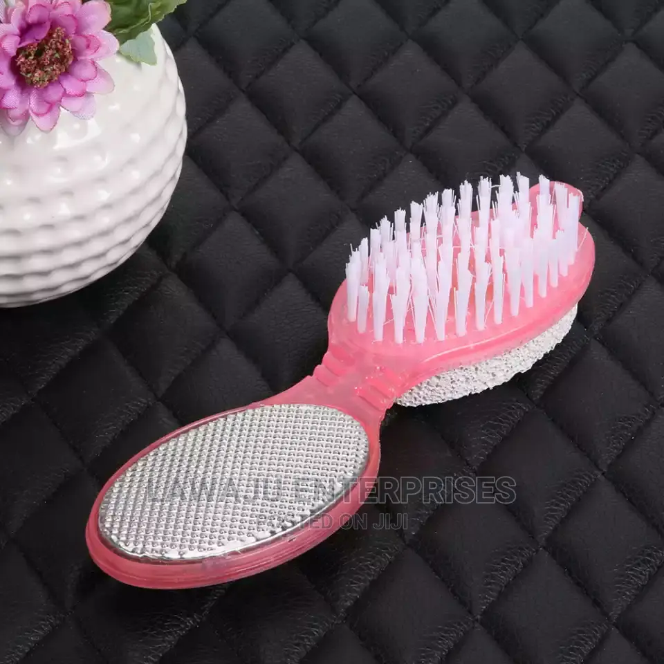 4in1 Foot Care Stone Callus Brush Scrubber