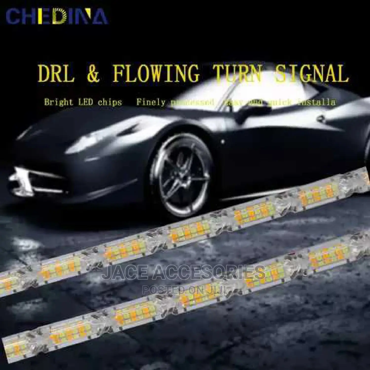 Day Running Lights 2 Color White Yellow