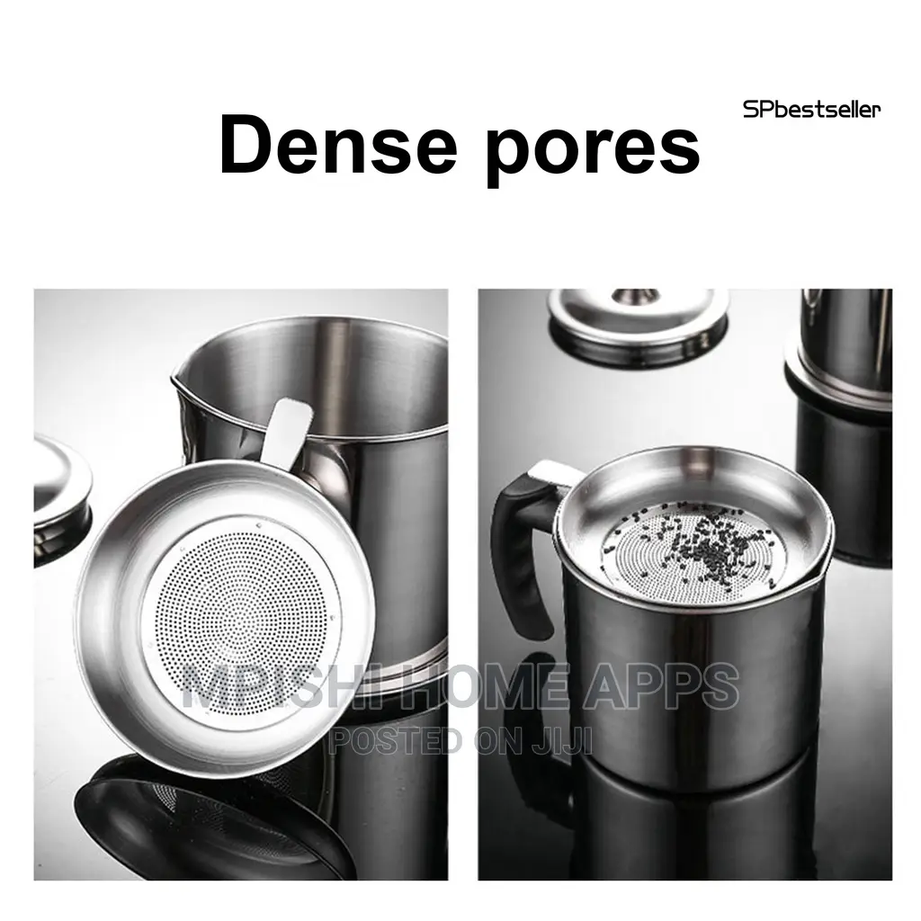 Oil Jar With Seive 1.3ltrs