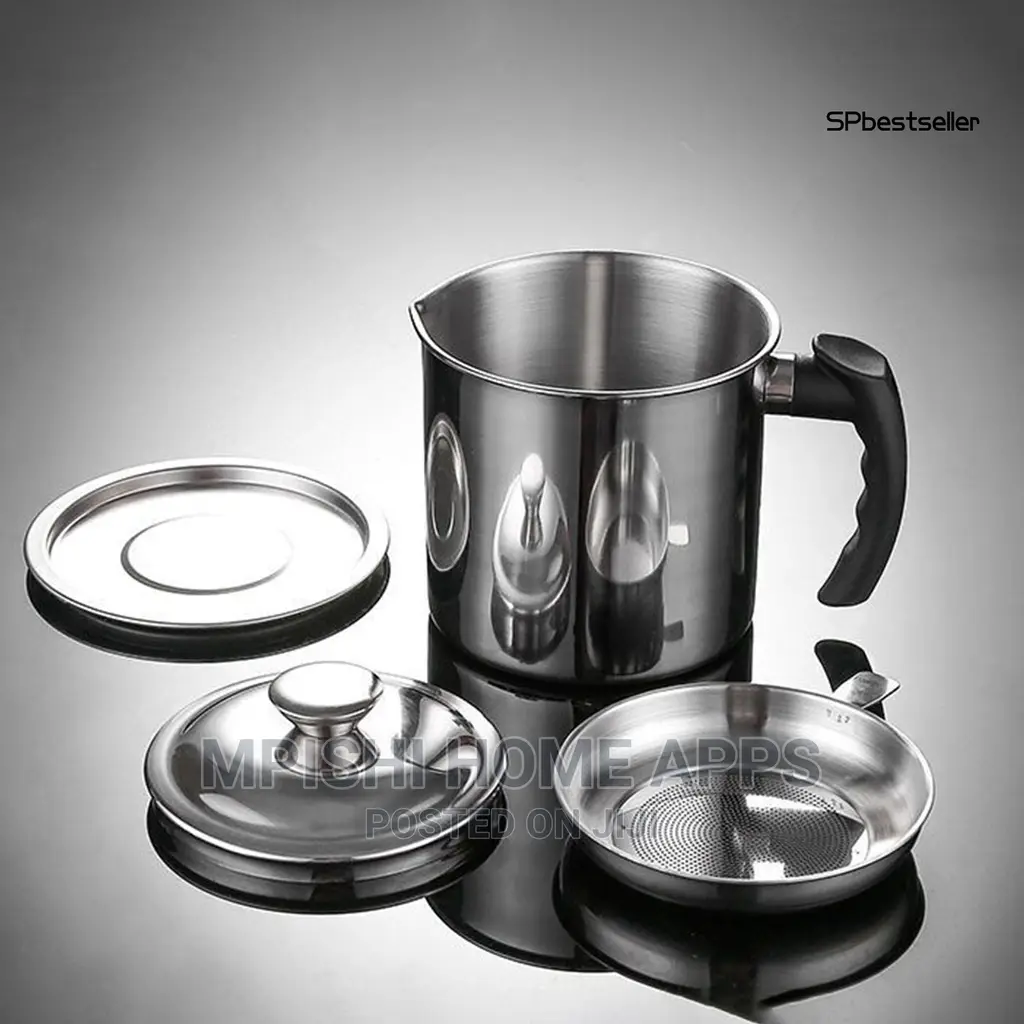 Oil Jar With Seive 1.3ltrs