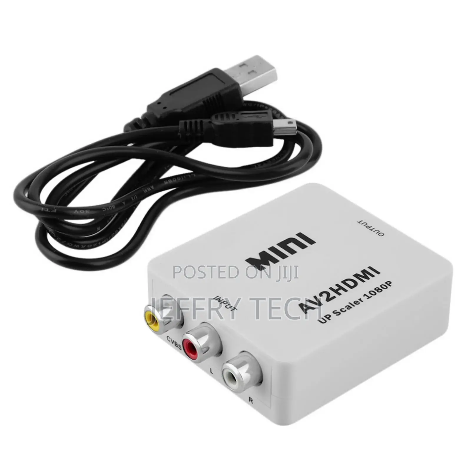 Av2hdmi Composite AV Cvbs 3rca to HDMI Video Converter Adapt
