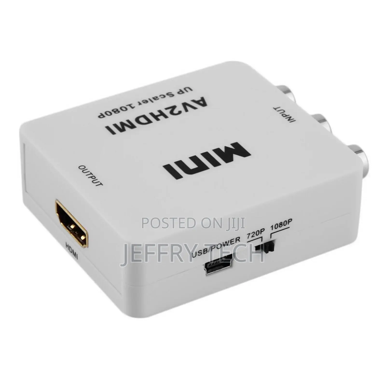 Av2hdmi Composite AV Cvbs 3rca to HDMI Video Converter Adapt