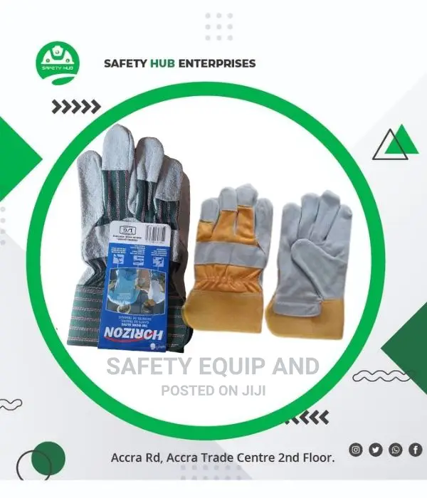 Leather Construction Gloves Available
