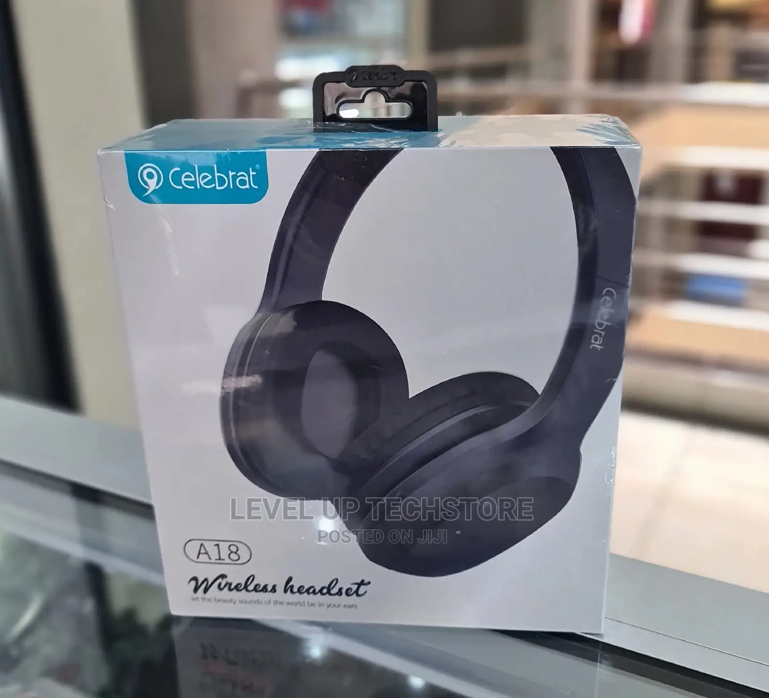 Celebrat A18 Wireless Bluetooth Headphones With Extra Bass