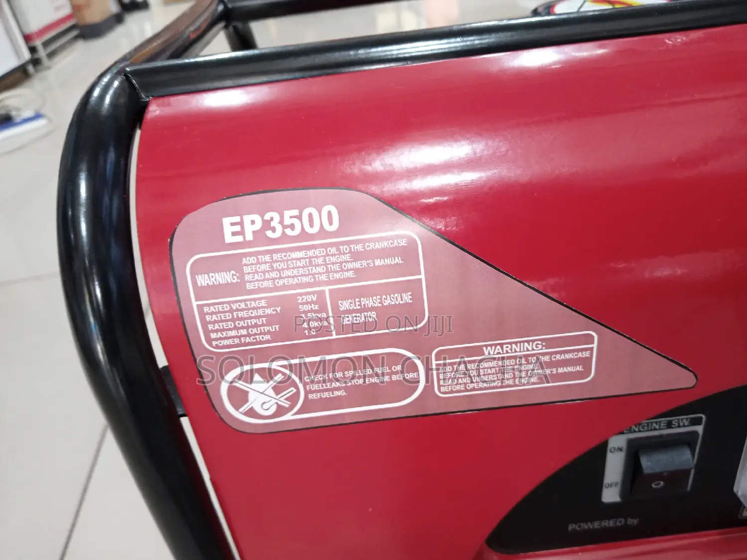 Honda 3.5kva Generator