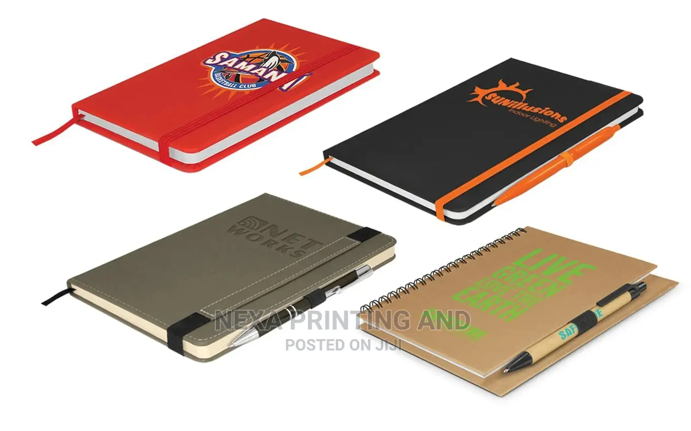 Note Books Diaries Branding