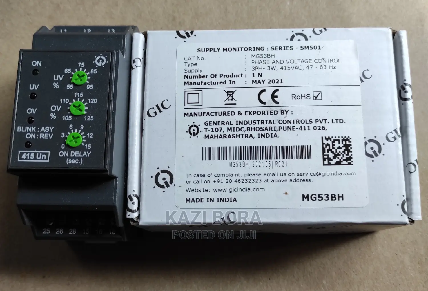 3-Phase Failure Relay