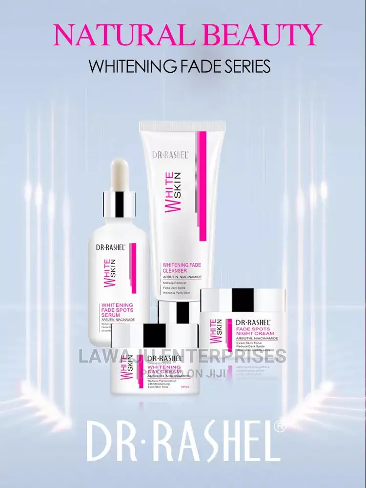 4pcs Dr. Rashel Whitening Fade Spot Cleanser,Serum+Cream