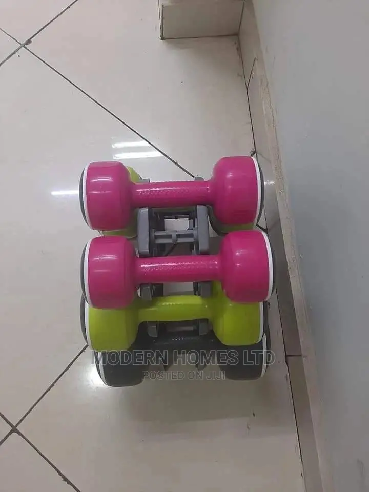 Dumbbells - Set of 19kgs Smart Dumbbells With Rack