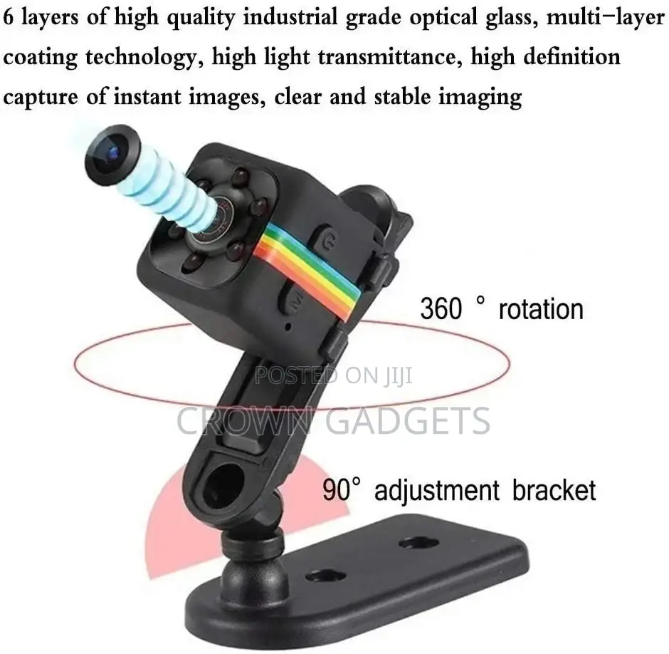 SQ11 Mini Camera HD Camcorder for Home