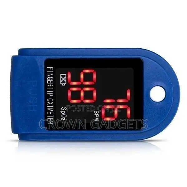 Fingertip Pulse Rate Oximeter for Monitoring