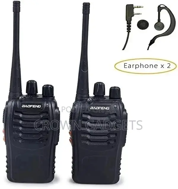 2pcs Baofeng BF-888S Handheld Radio Call Walkie Talkie
