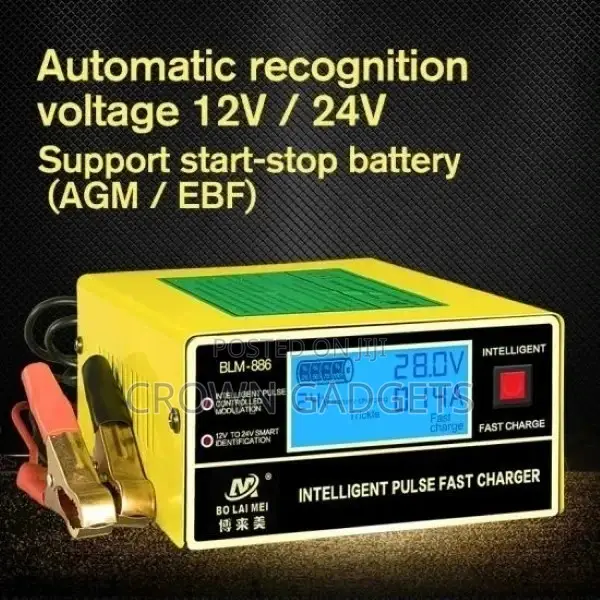 12V 200ah Rechargeable Smart Car Battery Charger