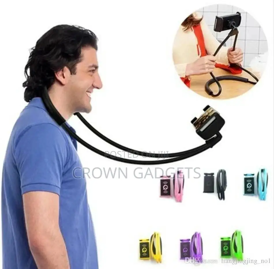 Support Universal Flexible Mount Lazy Neck Mobile Phone Hold