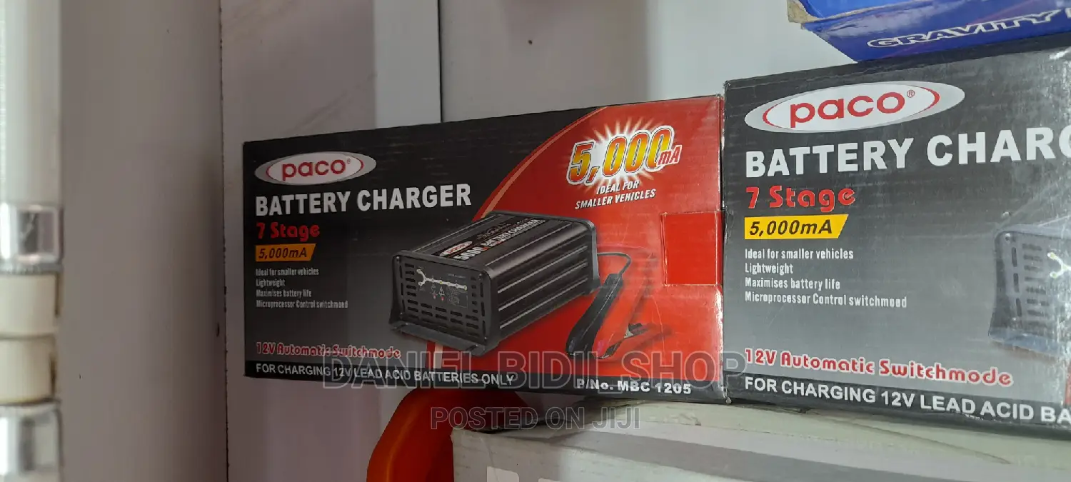 Original Paco Battery Charger 7stage 5000ma