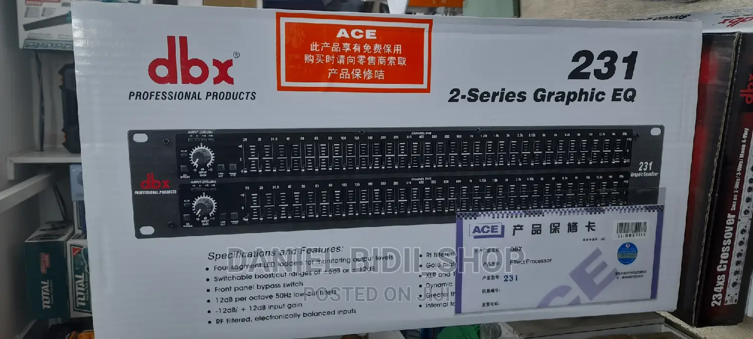 Dbx 231 Double Equaliser 2series