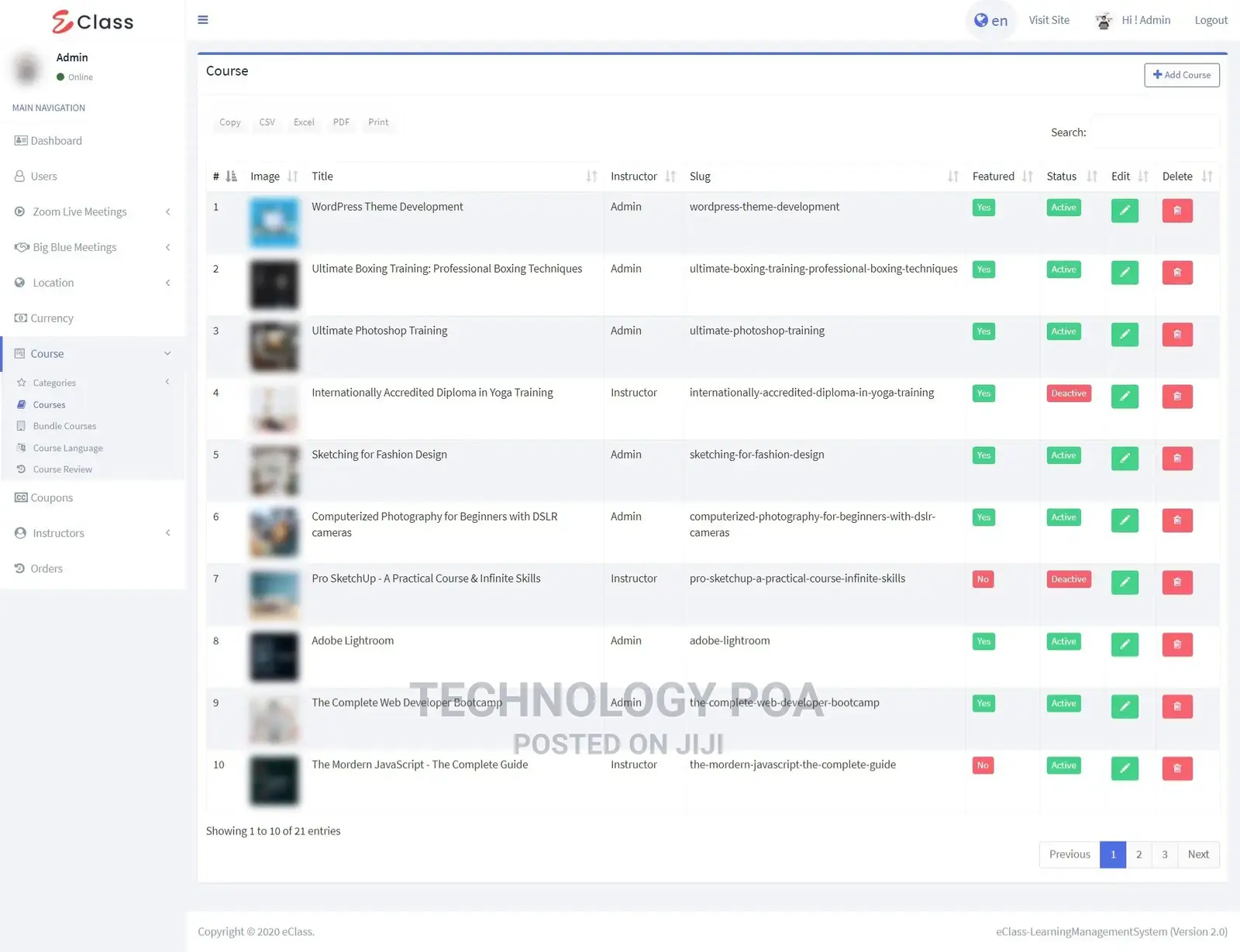Learning Management System