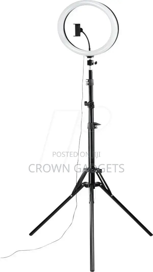 12 Inch Ring Light With Tripod Stand
