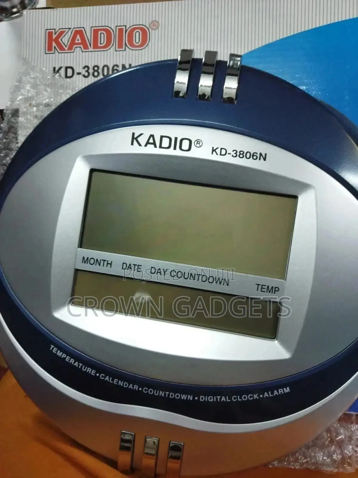 Digital Wall Clock Kadio Clock