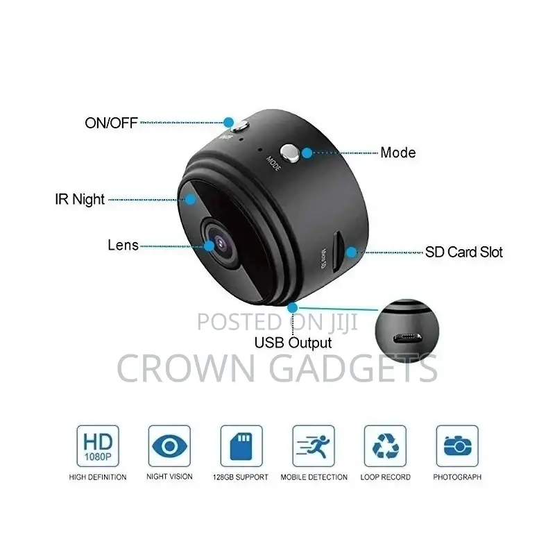 HD Security Outdoor Night Vision A9 Camera