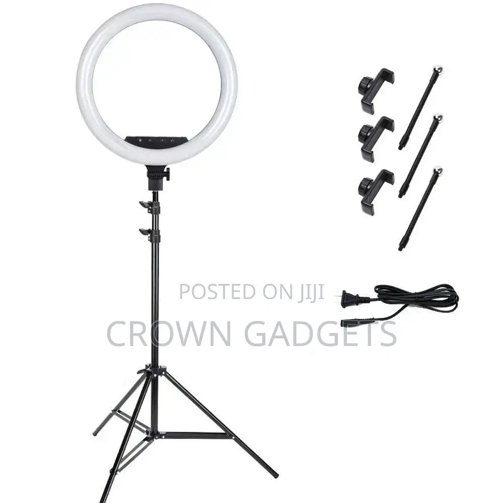 18 Inch Led Ring Light 2700 -6500k Photography Lighting