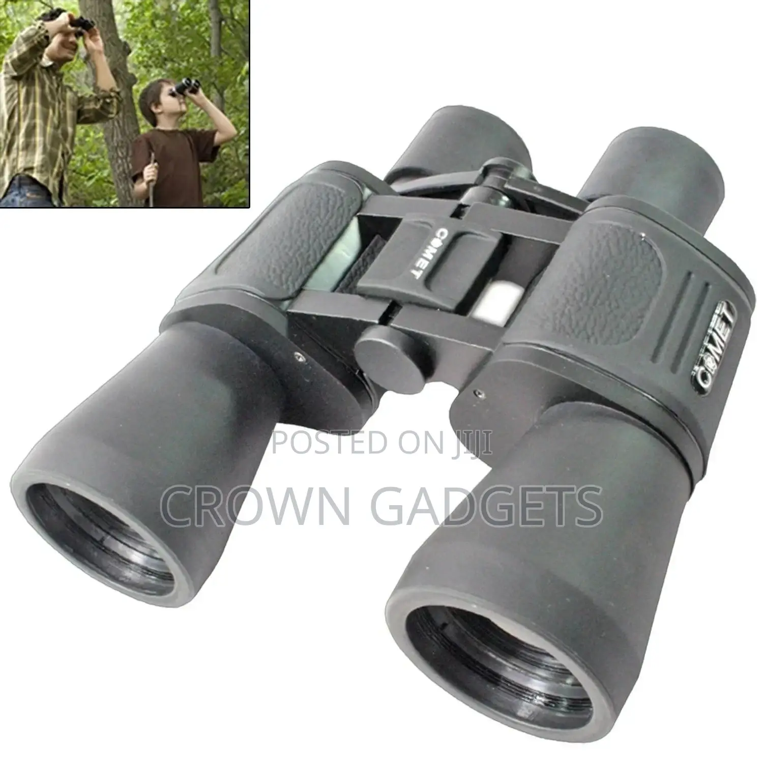 Comet 20x50 High Power Binoculars, Compact HD Professional