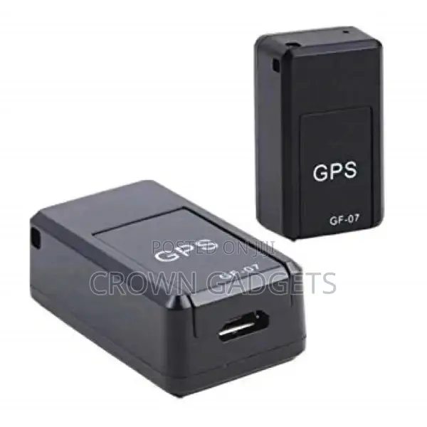 GPS Tracker With Microphone Mini Magnetic Gf-07 - Black