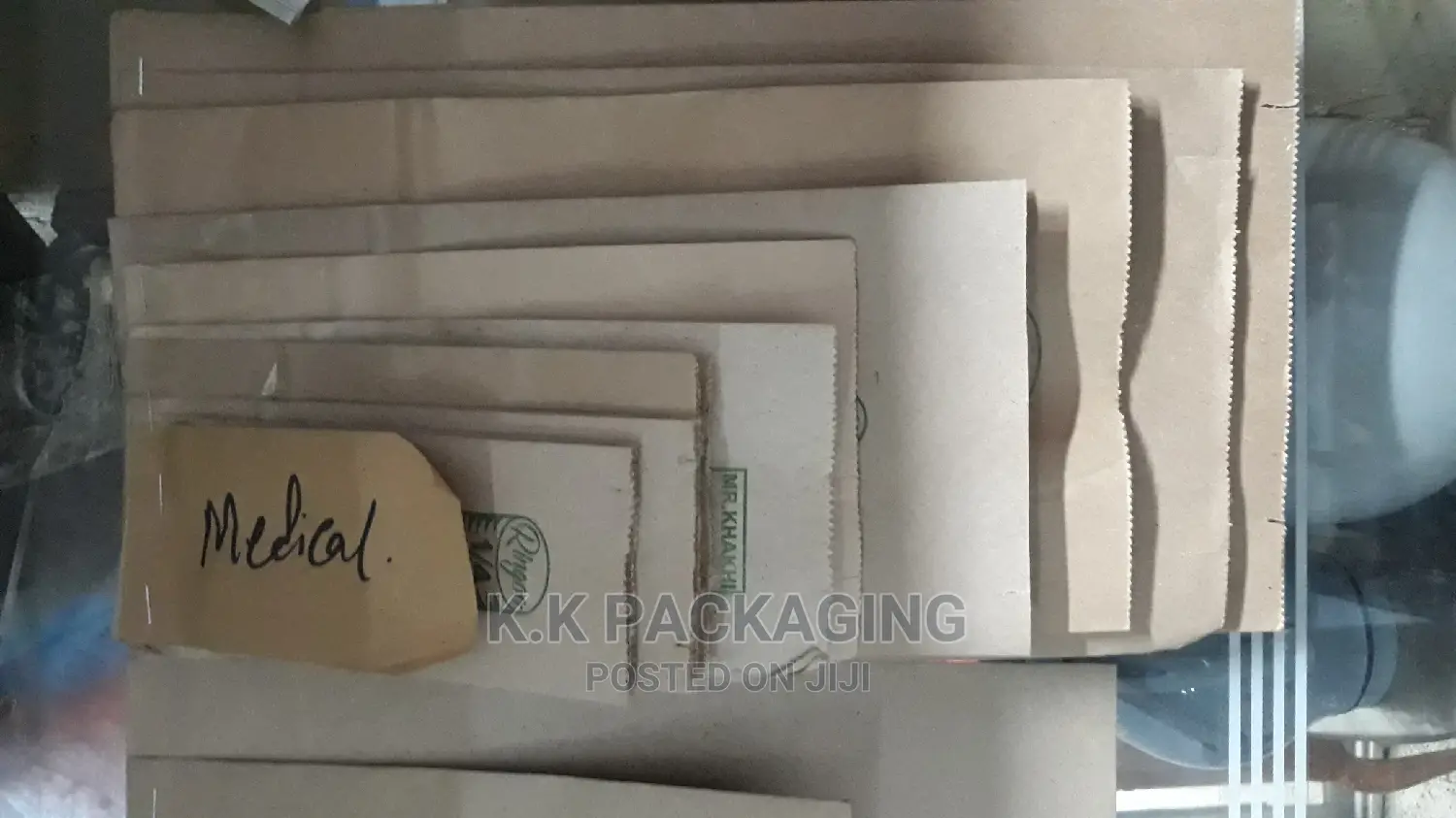 No1 , No2 , No3 No 25 Khaki Bags