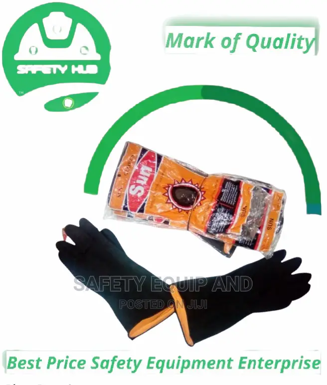 Latex Industry Rubber Gloves for Safety