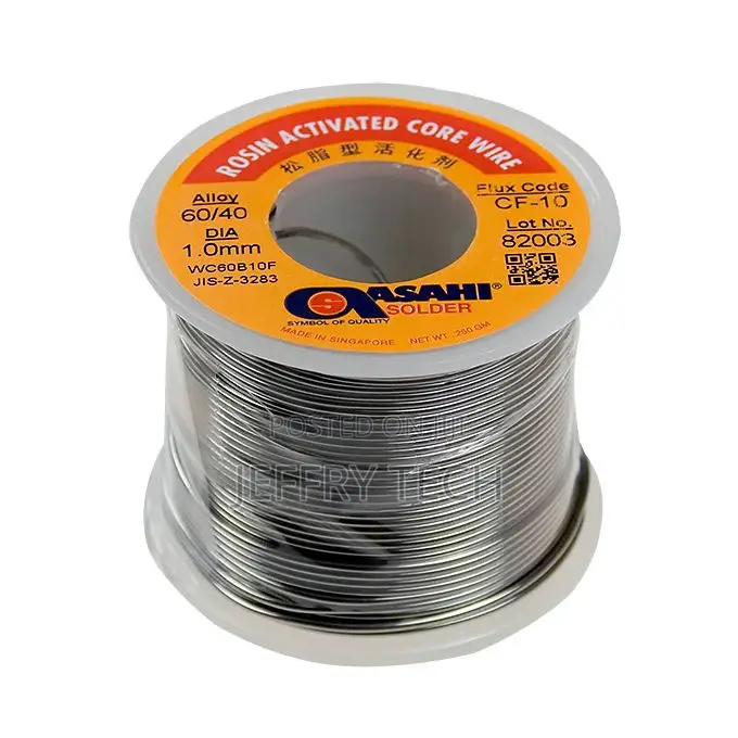 Asahi Rosin Activated Solder Wire 1.0mm 200gms