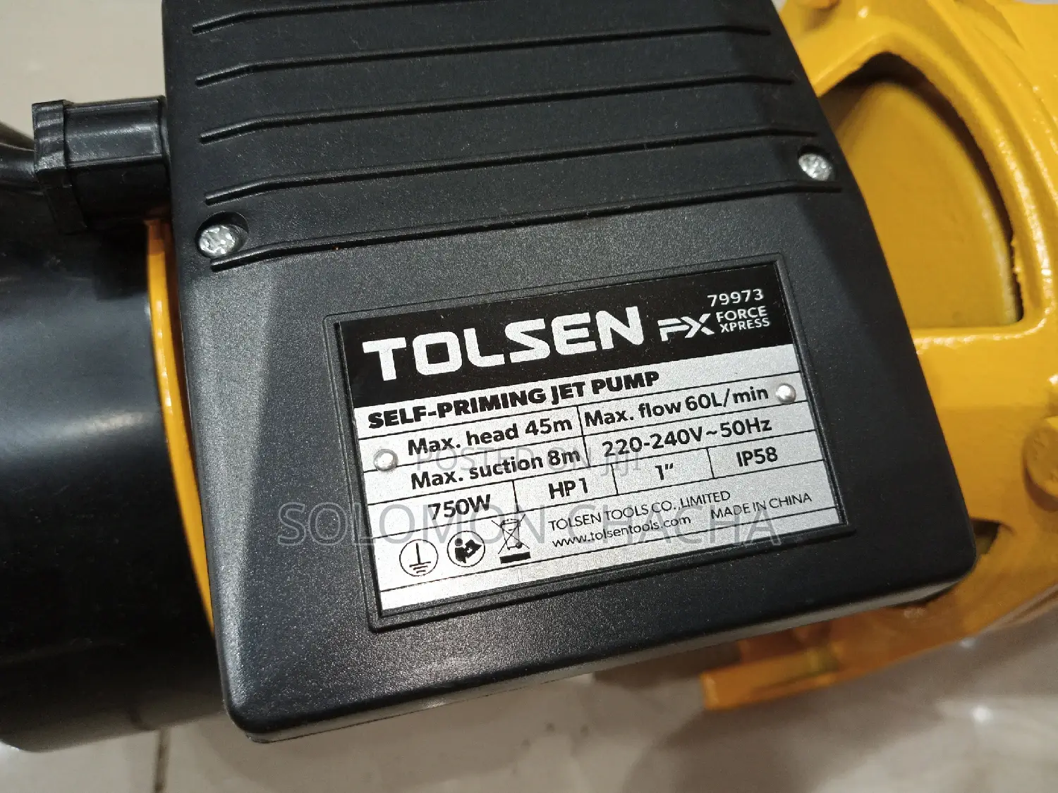 Tolsen 1inch 45M Head Booster Pump