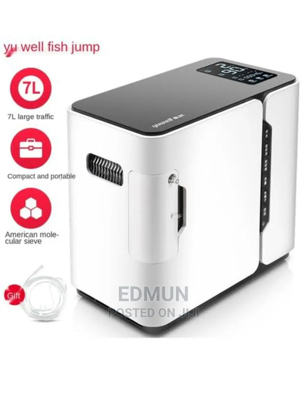7 Liters Bedside Oxygen Concentrator
