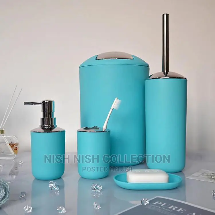 6 in 1 Bathroom Cleaning Set