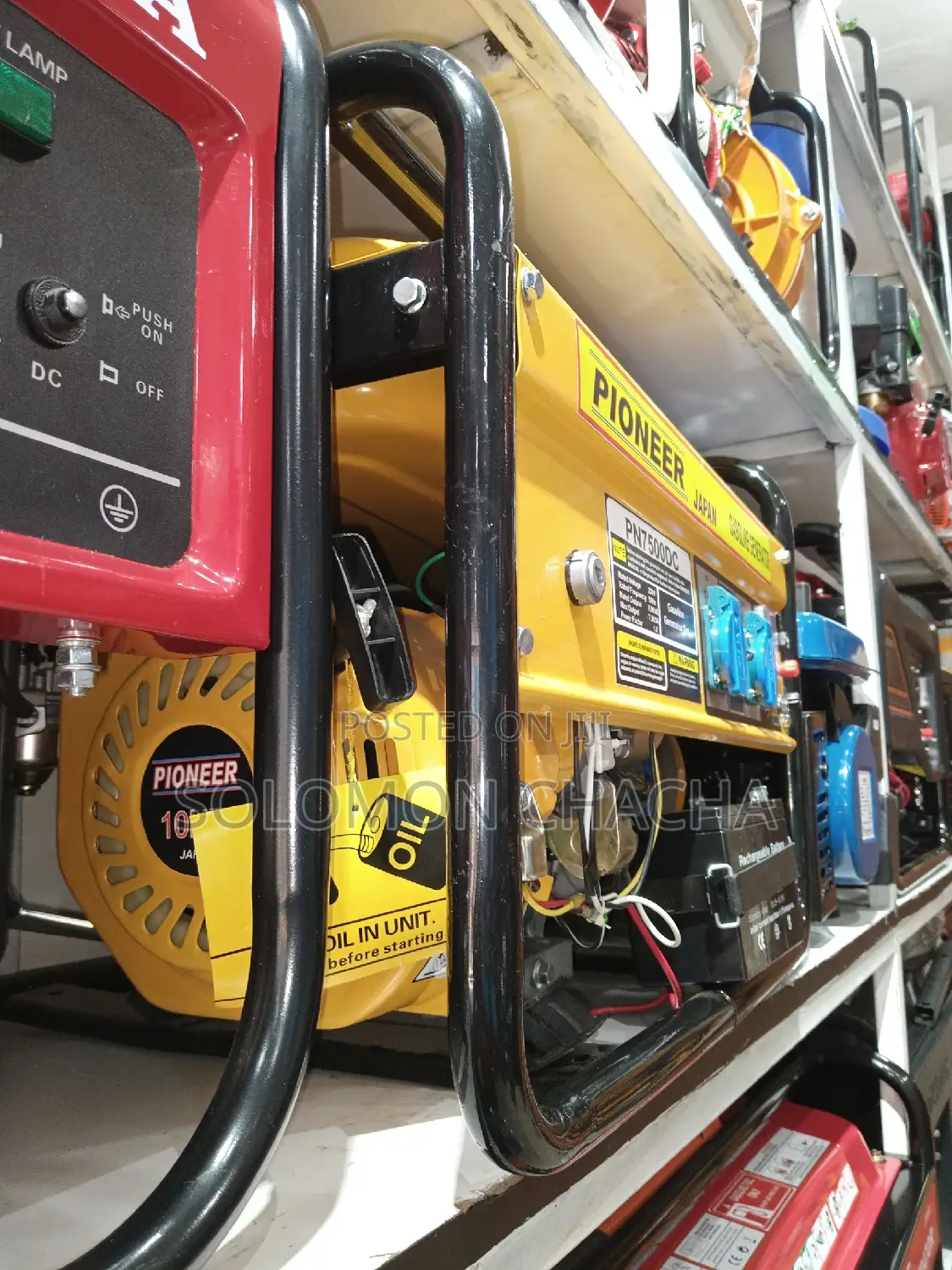 Pioneer 7.5kva Generator