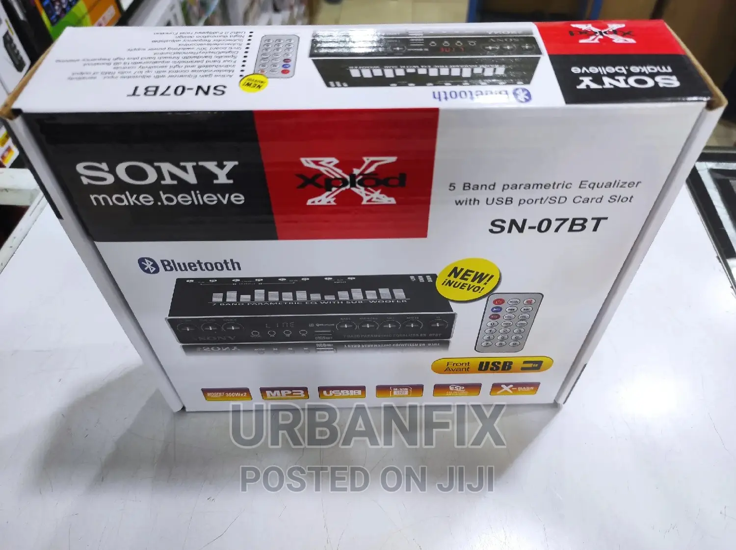 Sony Equalizer With Bluetooth and Remote Controller