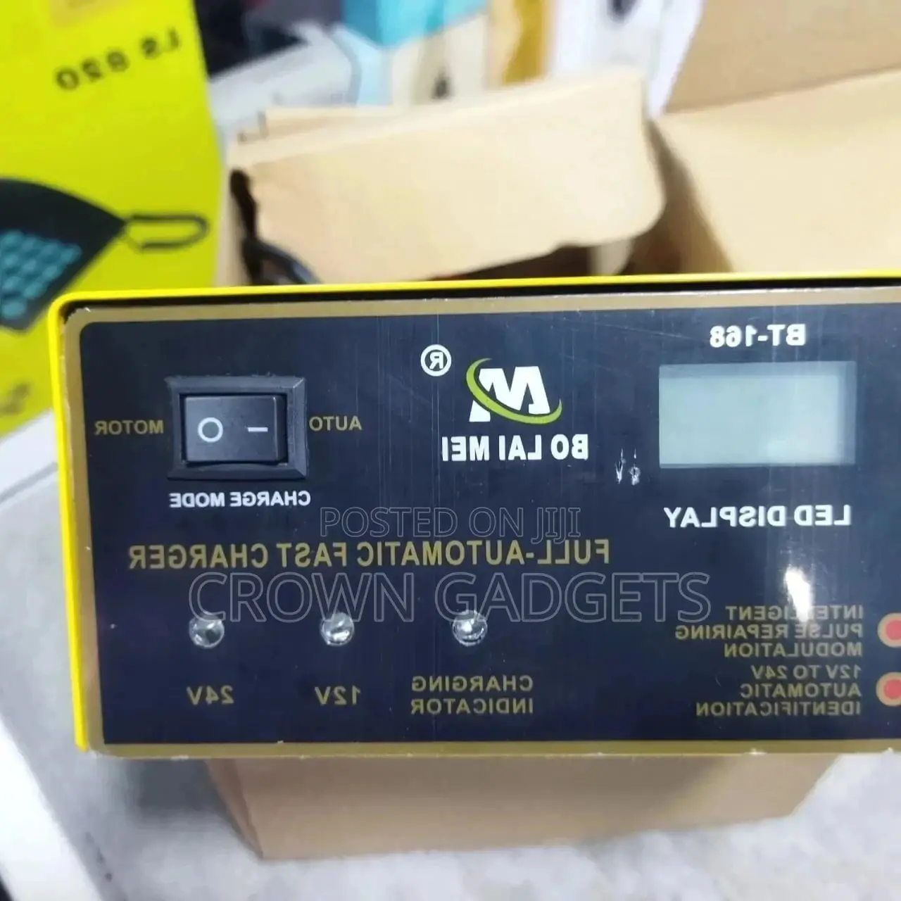 Smart Fast Power Charging Car Battery Charger