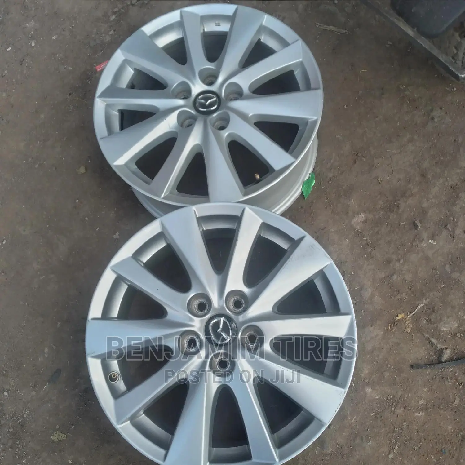 Original Rims Size 17 Inch for Mazda.