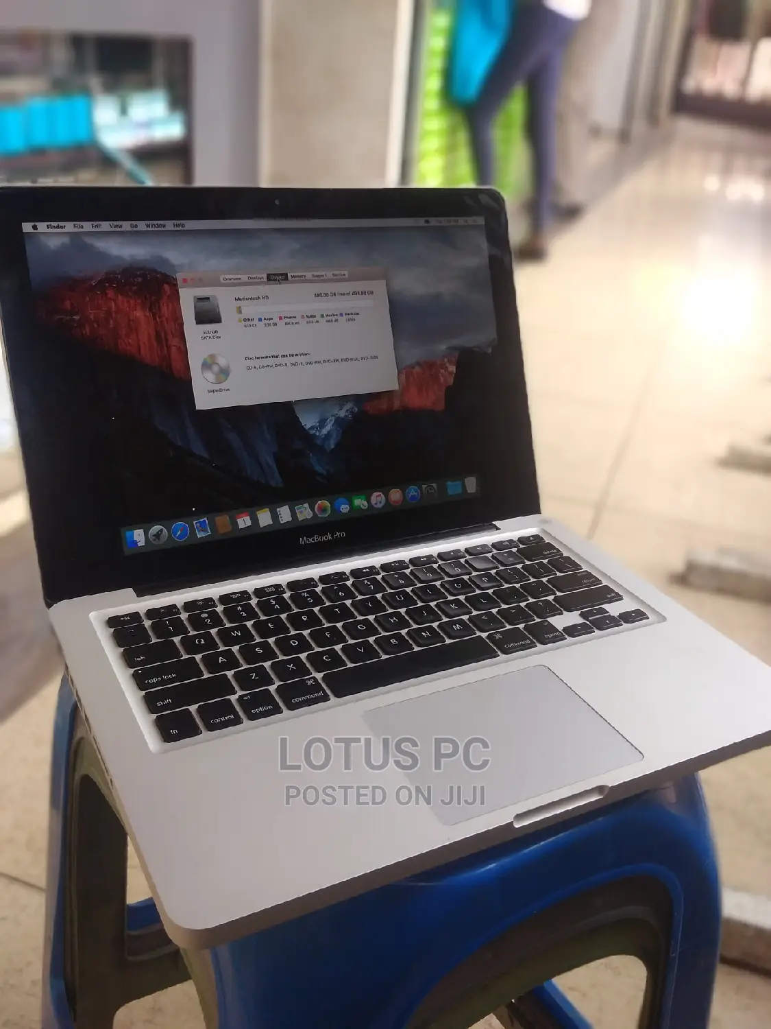 Laptop Apple MacBook Pro 2012 4GB Intel Core I5 HDD 500GB