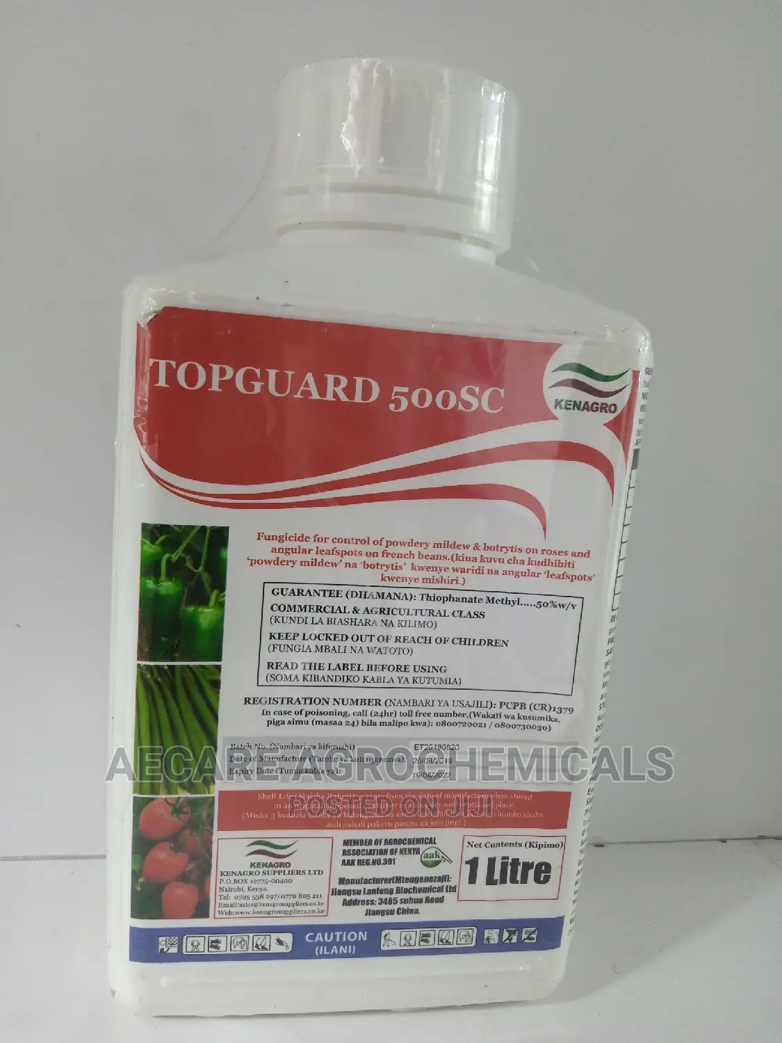 Topguard Fungicide 500sc 1litre
