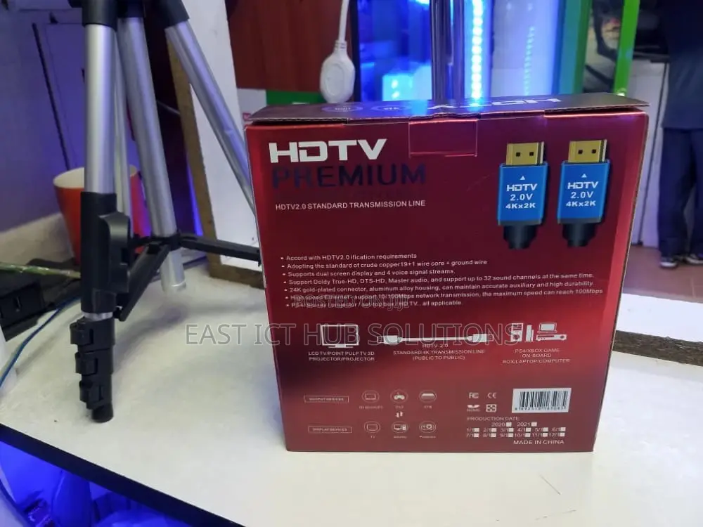 4K 2.0 v Premium HDMI Cables All Sizes