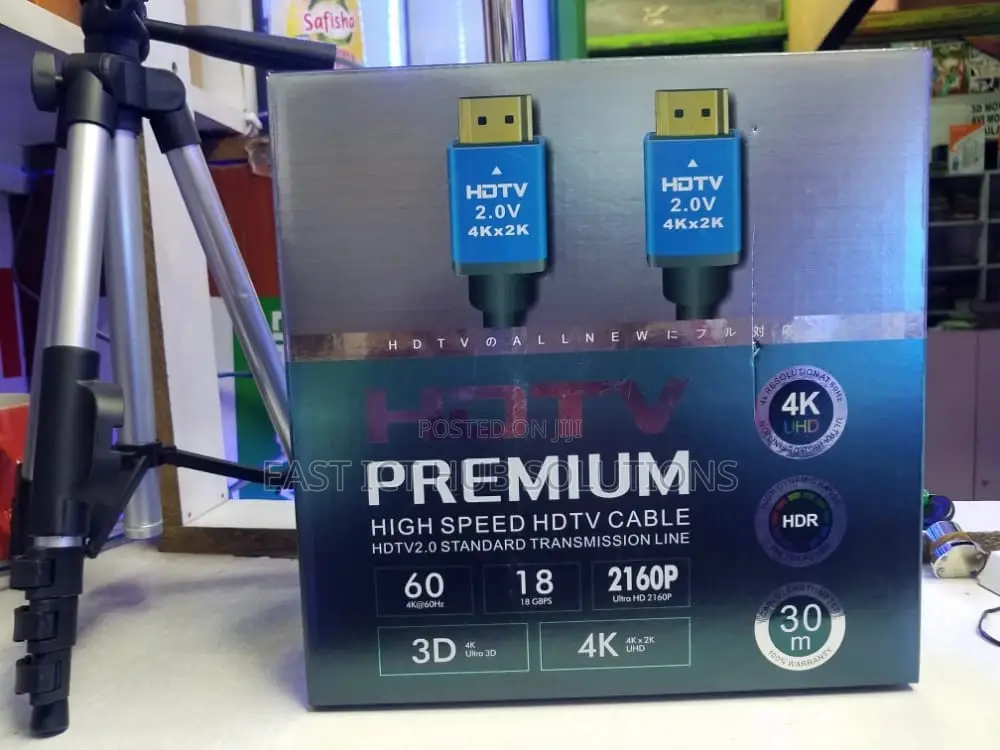 4K 2.0 v Premium HDMI Cables All Sizes