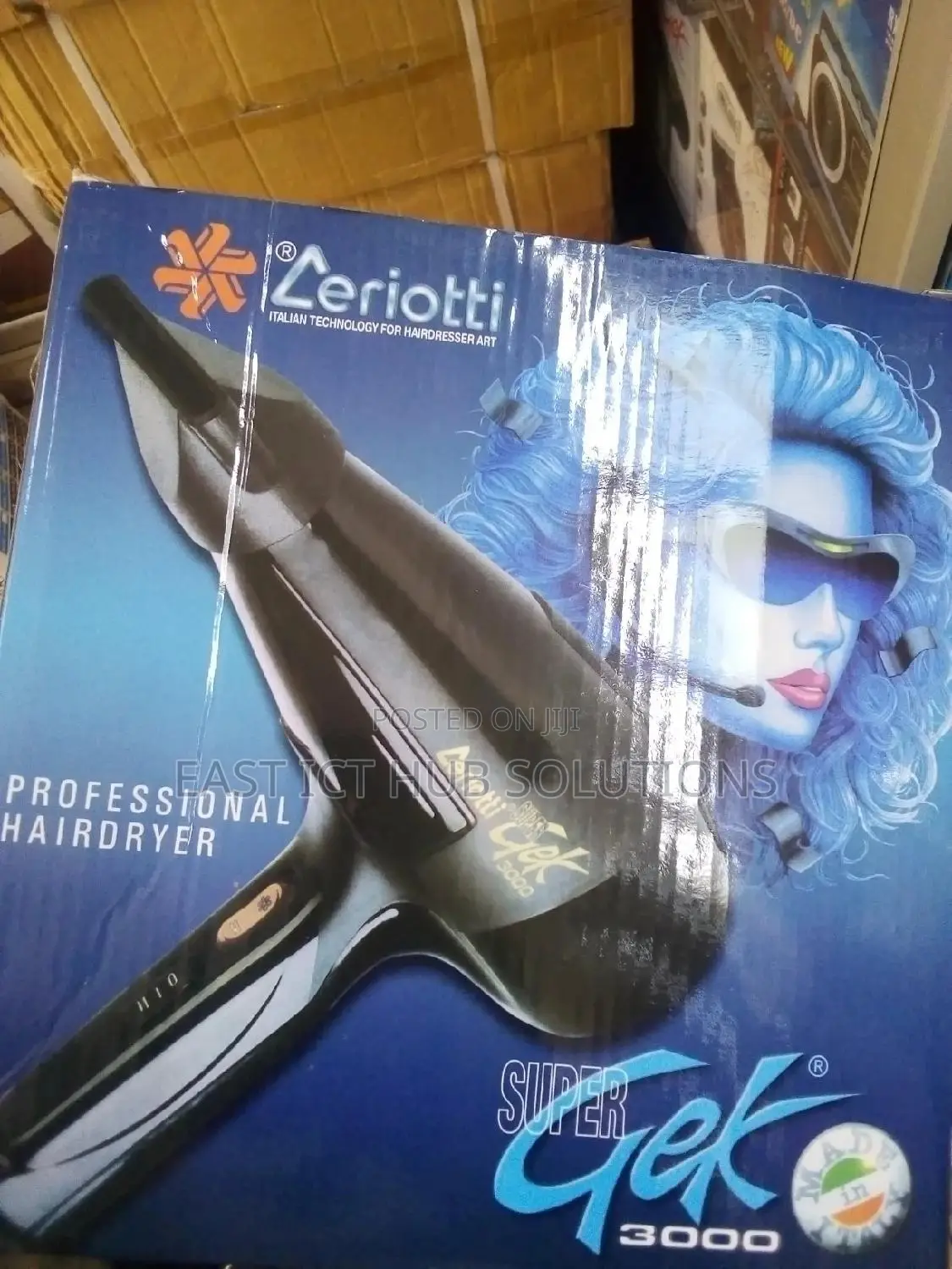 Original Ceriotti Super Gek 3000 Blow Dry Hair Dryer