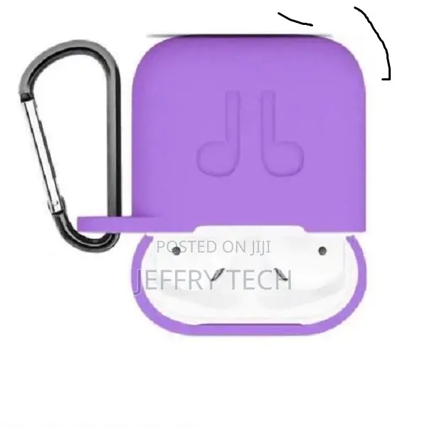 Silicone Case for Airpod 2 - Purple