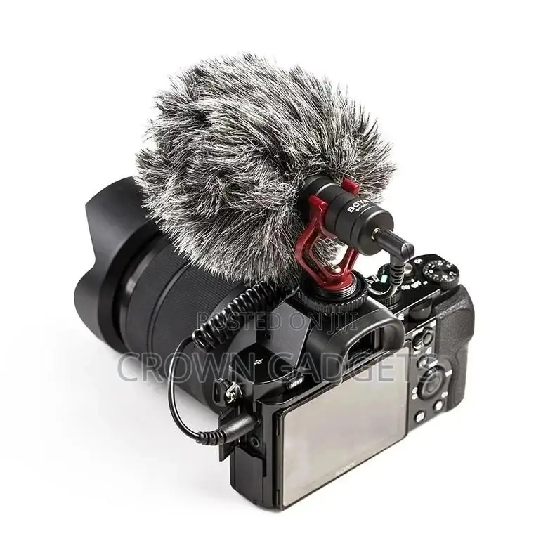 Boya Universal Compact Shotgun Microphone by-Mm1 Available